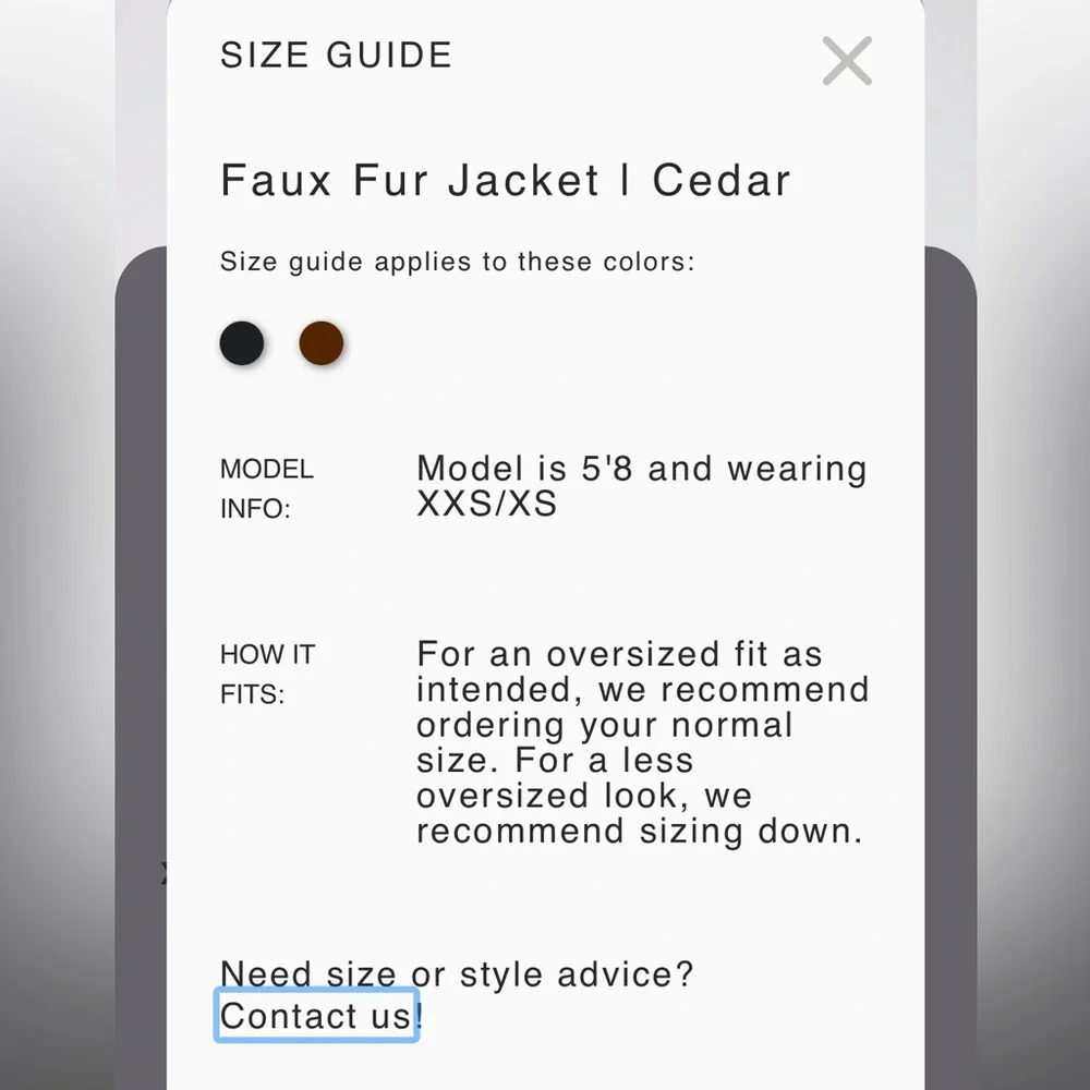NWT KHY FAUX FUR JACKET IN CEDAR - Picture 8 of 10